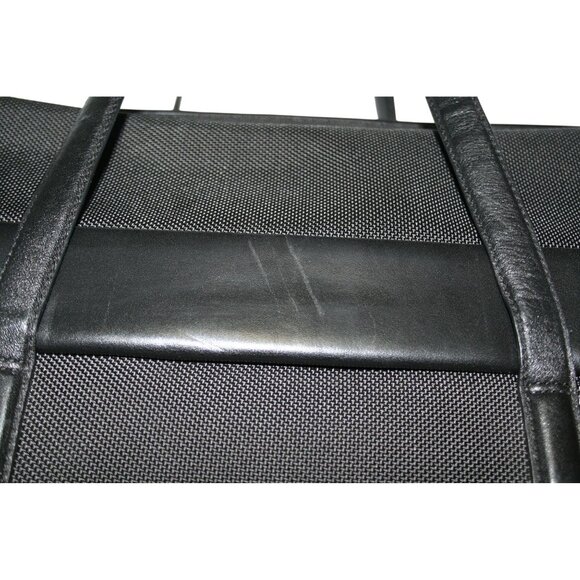 Tumi Alpha Black Nylon & Leather Briefcase Tote Bag 43010D3 Laptop Biz Travel - Picture 4 of 12
